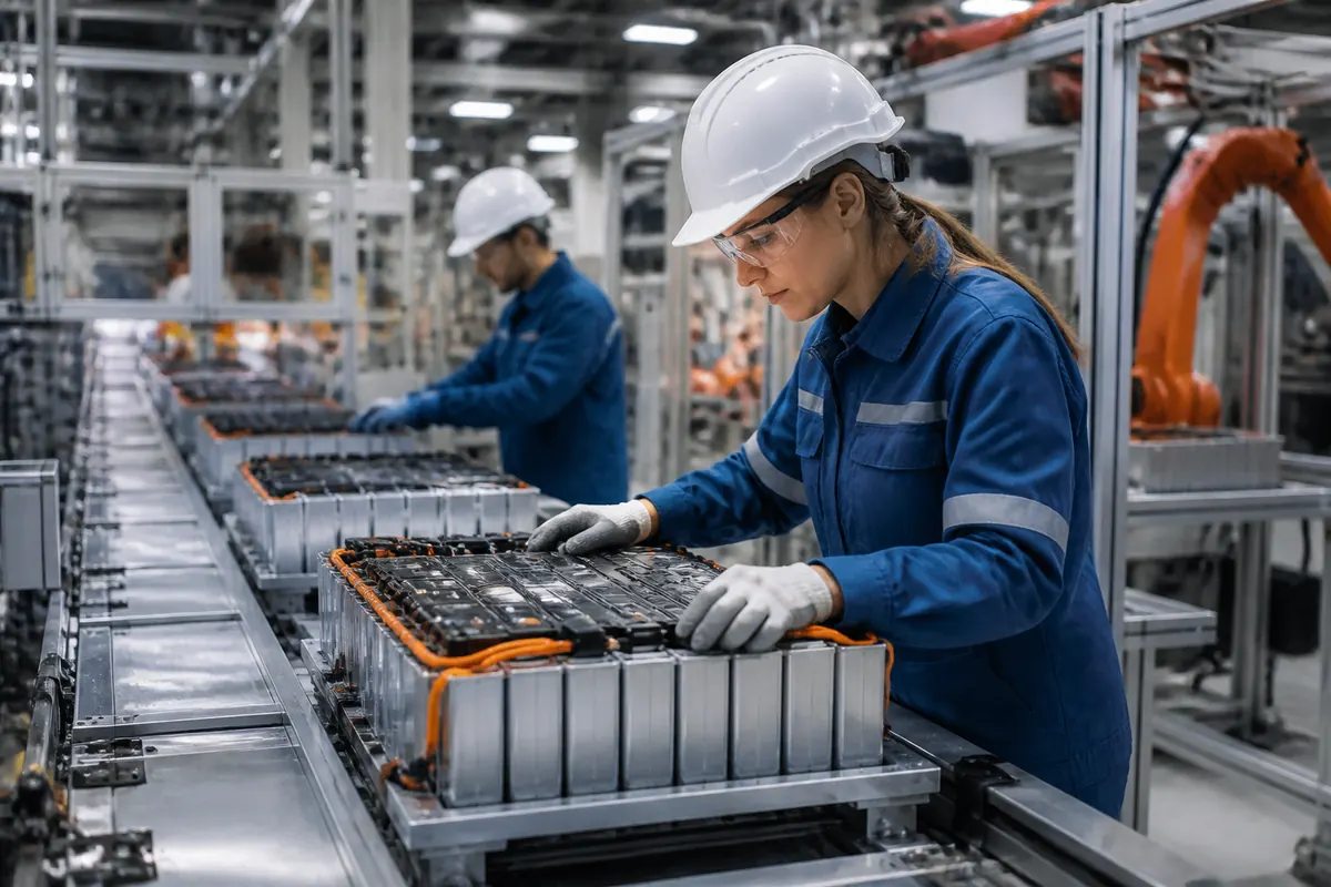 Illustration till nyheten: BMW startar Gen6-batteriproduktion i Irlbach-Straßkirchen