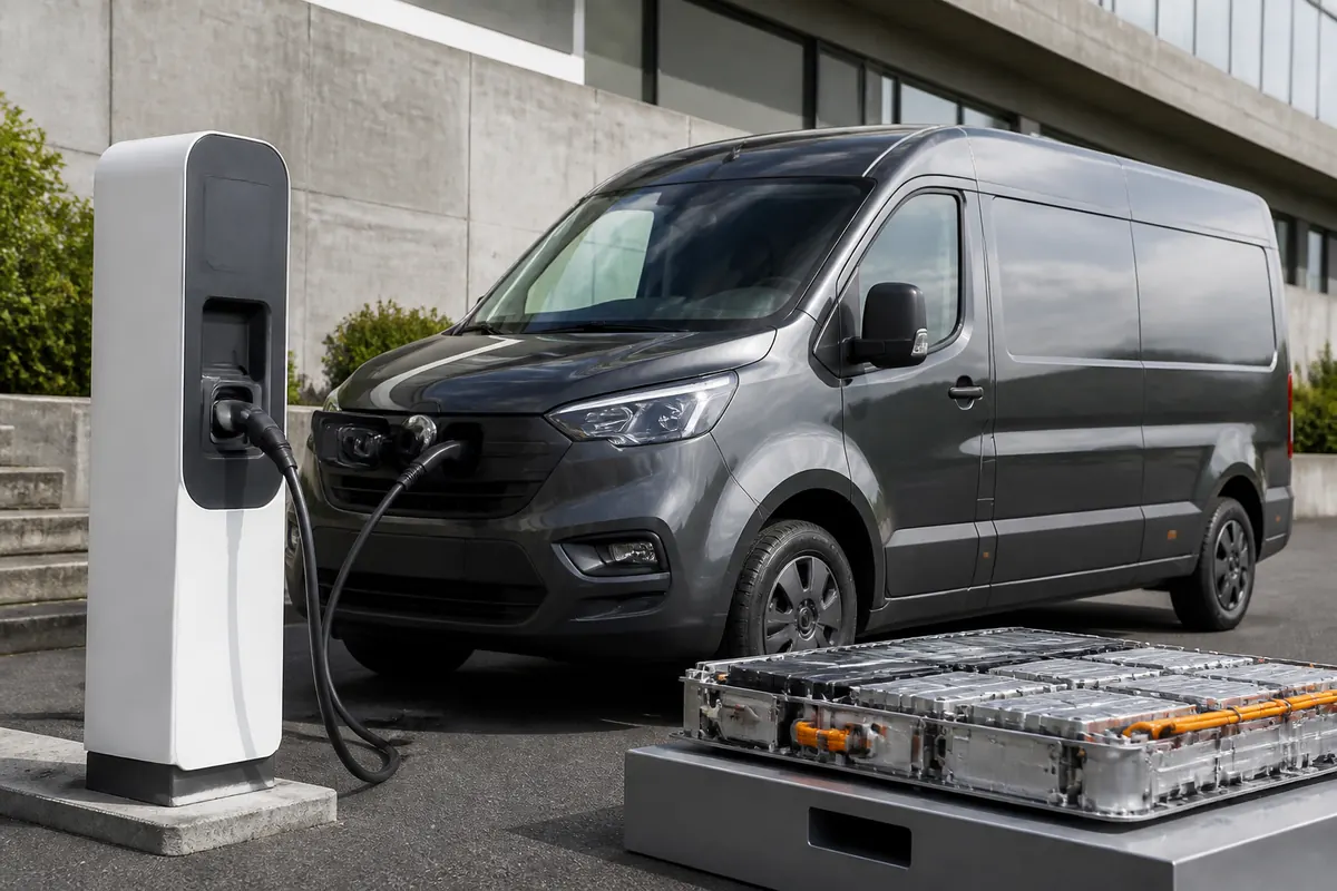Illustration till nyheten: CATL visar 8C-batteri för lätta transportfordon
