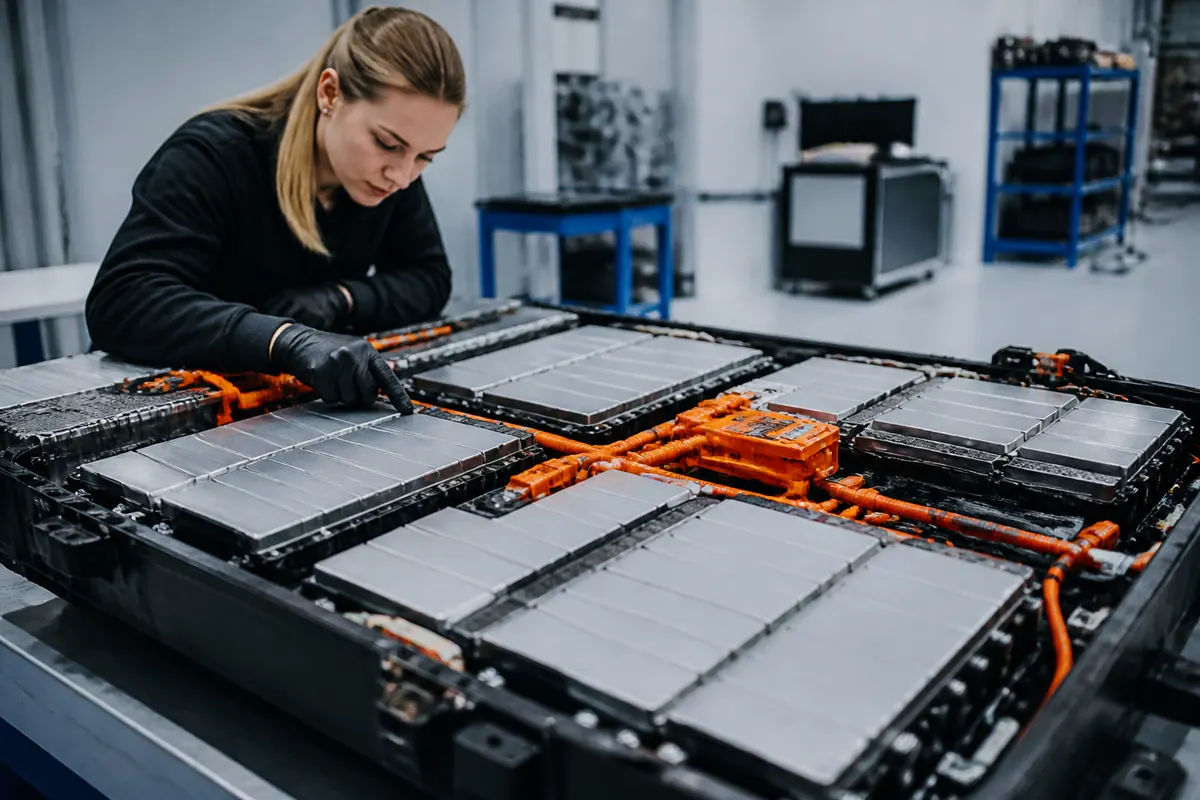 Illustration till nyheten: Chalmers-studie: cell-bypass kan förlänga elbilsbatteriers livslängd