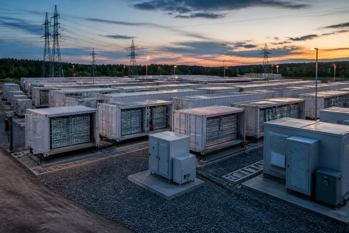 Illustration till nyheten: EU bekräftar nytt mål om 200 GW energilagring till 2030
