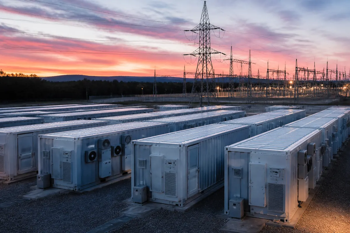 Illustration till nyheten: EU bekräftar 200 GW-mål för energilagring till 2030