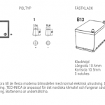 TUDOR Technica TB440 Grafiska specifikationer
