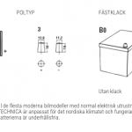 TUDOR-Technica-TB456 Grafiska specifikationer