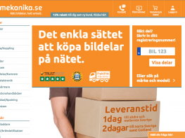 Mekanika.se 1-2 dagars leverans