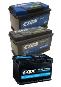 exide-bilbatterier
